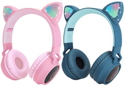 Kitty-kat headphones for children